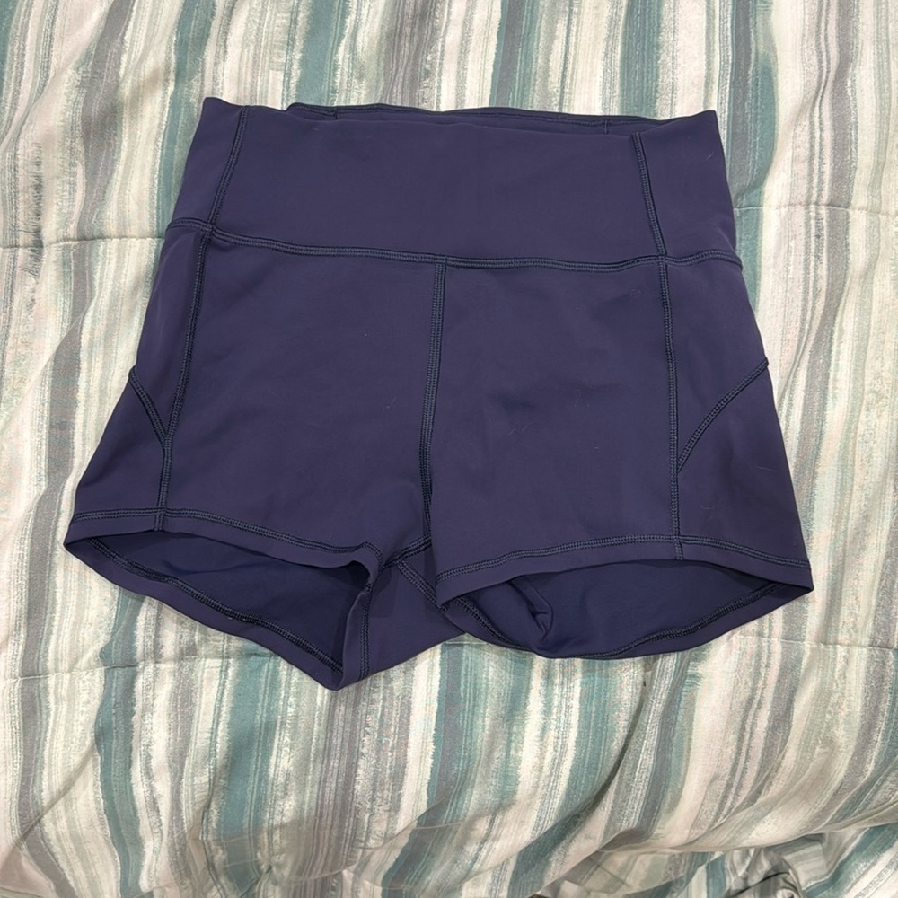 Lululeom high waisted shorts